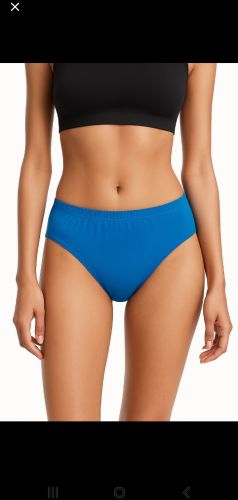 Plain Lycra Ladies Cotton Panty, Packaging Type : Blue for Daily Wear