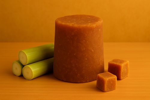 Brownish Organic Jaggery, Packaging Size : 25 To 30kg