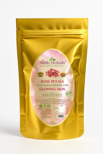 Mung Bean 100gm Rose Petals Face Pack Powder