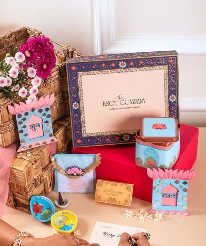 Wooden The Knot Company Diwali Hampers