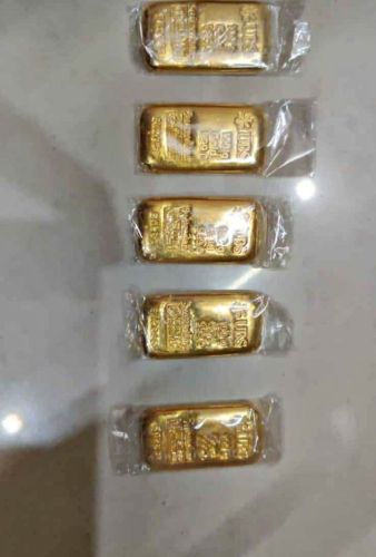 Switzerland 24caret Gold Bars, Color : Yellow for Jewelries