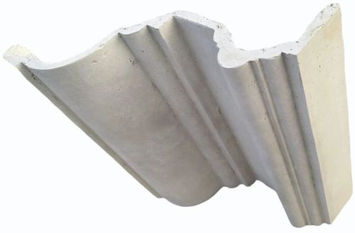Smooth Cast Architectural GRC Cornice, Color : White