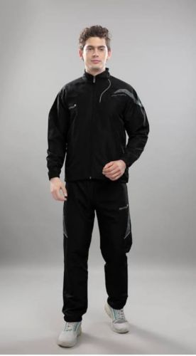 Mens Activewear Polyester Gymwear Tracksuit Set