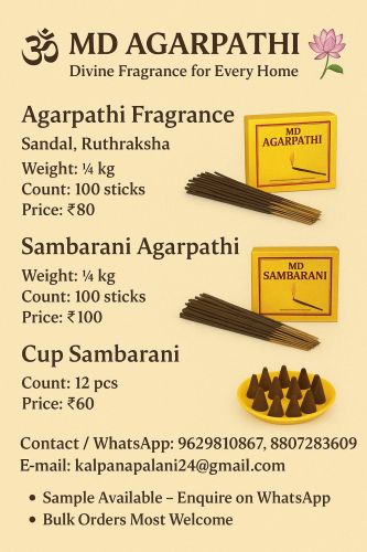 Raw Incense Stick for Worship