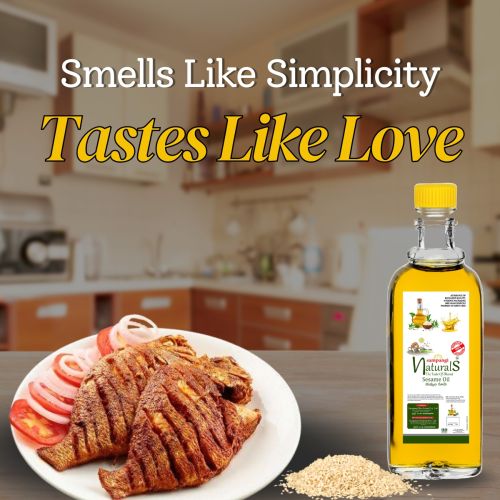 Cold pressed sesame oil, Brand Name : Sampangi Naturals