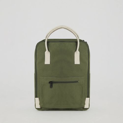Aki Laptop Backpack, Color : Military Green, Closure Type : Zipper