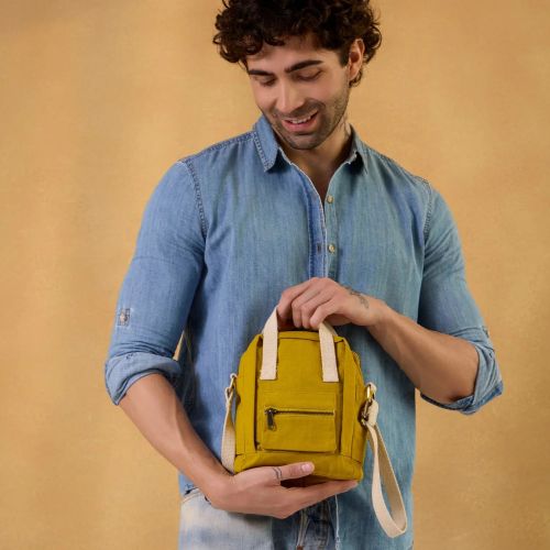 Mini Aki Crossbody Bag, Color : Multi Color