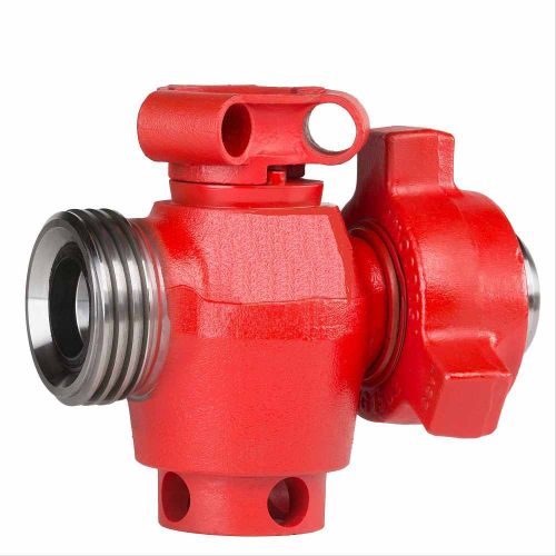 Carbon Steel High Pressure Plug Valve, Color : Red
