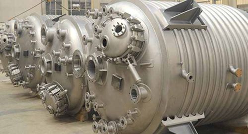 Stainless Steel Chemical Reactors, Color : Silver