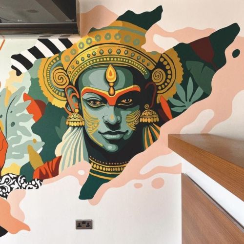2D Interior Wall Art Painting Service