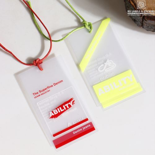 Glossy Lamination Printed PVC Tags, Color : Multicolor