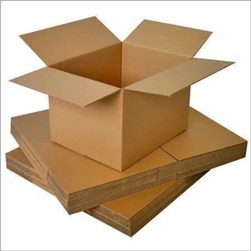 Plain Kraft Paper Carton Boxes, Color : Dark Brown, Brown