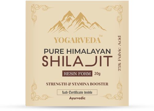 Yogarveda Shilajit Resin 20 GM, Purity : 100%