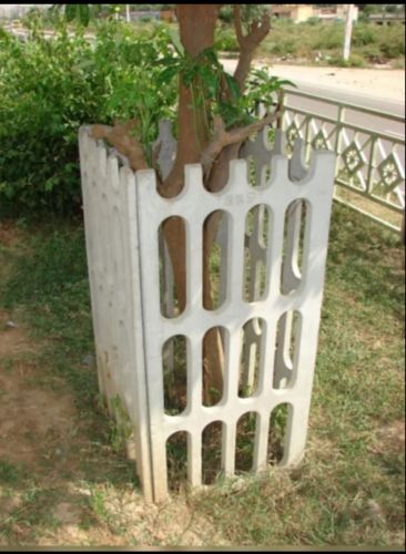 Polished RCC Tree Guard, Color : Blackgrey for Garden, Park