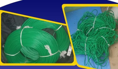 PVC Electrical Wire Scrap, Color : Green