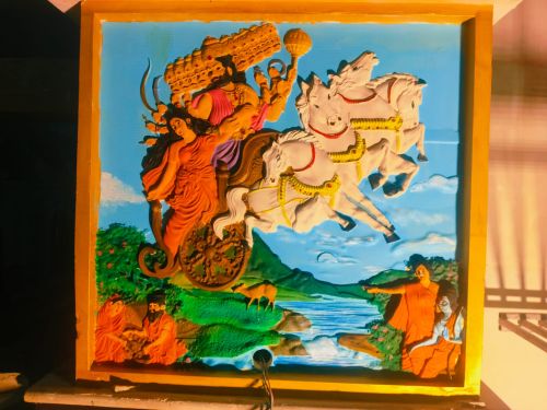 Wall Fine Mural Painting, Brand Name : ABSTRACT STROKES