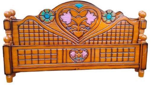 Plain Wood Bed Headboard, Color : Brown