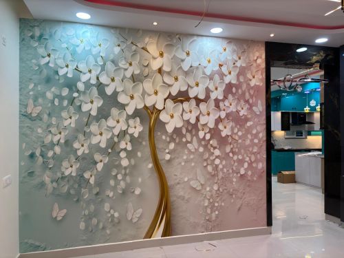 Non Woven Decorative Wallpaper Modern
