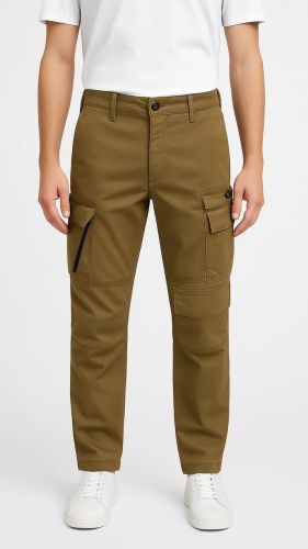 Plain Men Cargo Formal Wear, Gender : Male