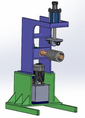 Semi Automatic Pneumatic Mild Steel Bellow Trimming Machine