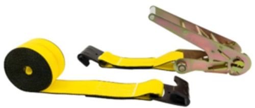 3 X 50 Inch Tie Down Ratchet Straps Operated With Flat Hook
