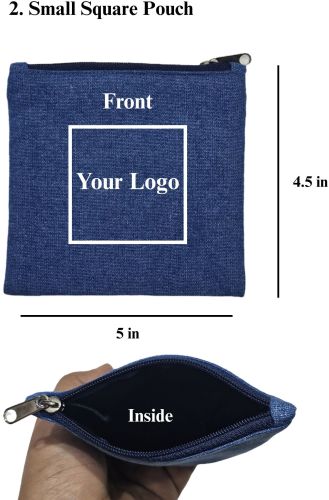 Plain Small Pouches, Color : Blue, Specialities : Stylish, Soft