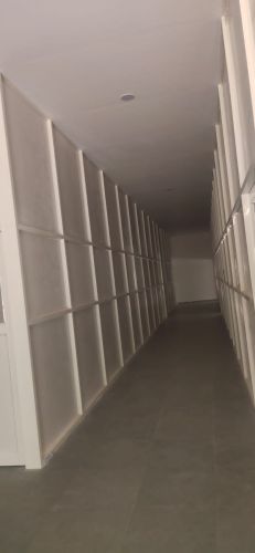 Plain Polished Aluminium Partitions, Color : White