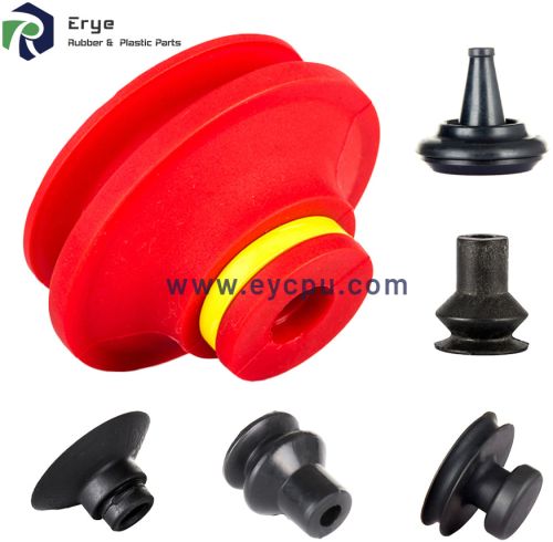Black Rubber Suction Cups customized size, Brand Name : Erye