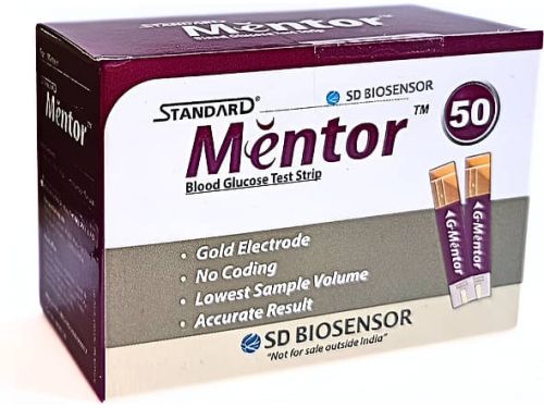 Plastic Suger Test Strip, Packaging Size : 50 Strips/Set