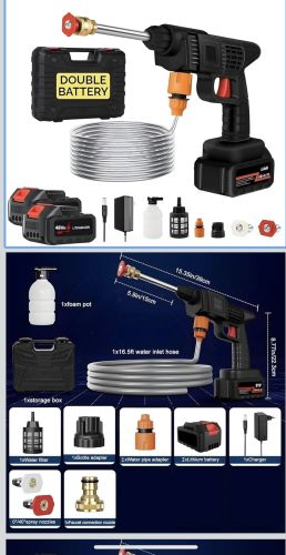 Plastic Metal Car Washer, Color : Blue Black