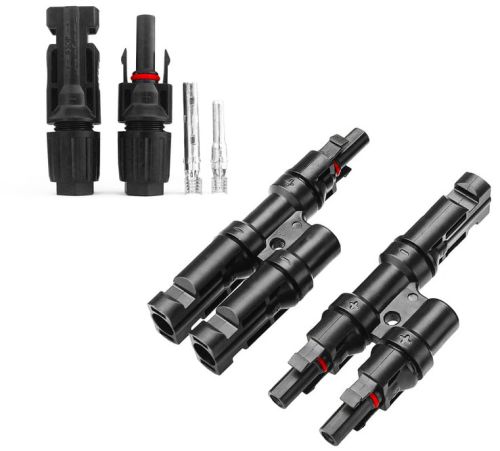 DC Plastic Mc4 Solar PV Cable Connector For Electricals, Wire