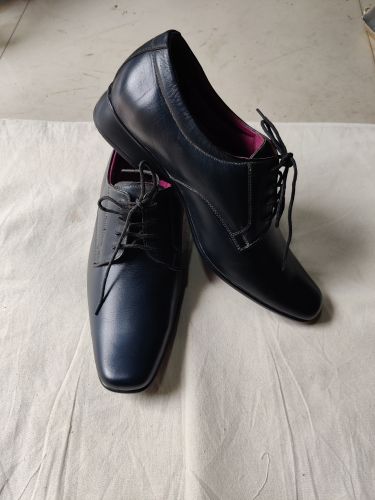 Genuine Leather Formal Shoes, Color : Black Casual, Party Wear