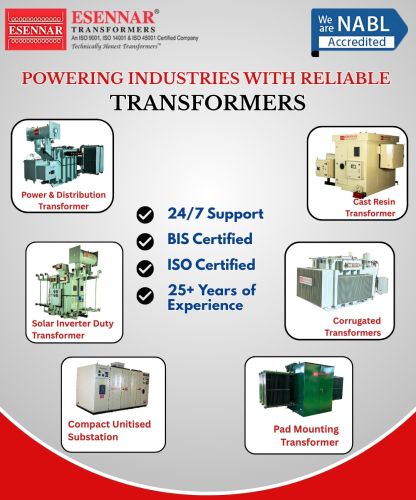 Electric Polished Mild Steel Power Industries Transformers