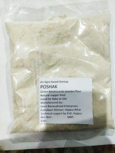 Green Raw Banana Pulp Powder, Color : cream for cooking