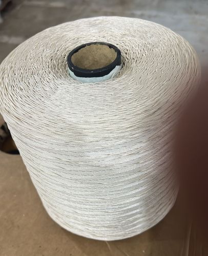 Plain White 2ply and Single Nylon Thread, Color : Grey