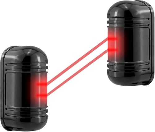 Plastic Infrared Beam Sensor, Color : Black for Security, Automation