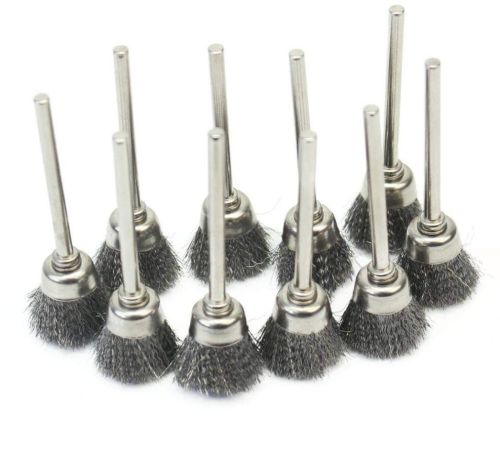 Mini Wire Brush, Color : Black, Handle Material : Stainless Steel