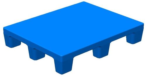 4 Way Entry Non- Reversible Plastic Pallet L900 X W700 X H160 Mm SIP-R4-0907FP-OO