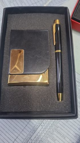 Polished Wooden Pen Gift Boxes, Brand Name : SI