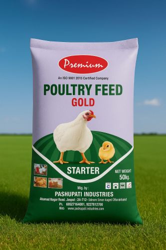 Common Gold Starter Poultry Feed, Certification : ISO 9001-2008