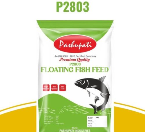 P2803 Floating Fish Feed, Brand Name : Pashupati