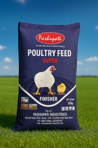 Super Finisher Poultry Feed, Packaging Size : 50 Kg, Form : Pellets