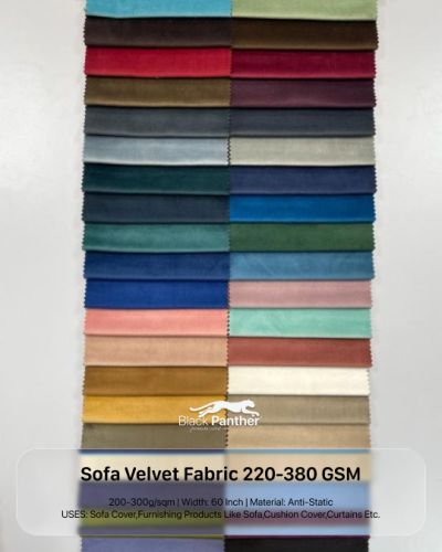 Anti-static Sofa Velvet Fabric, Color : All 60 Inches