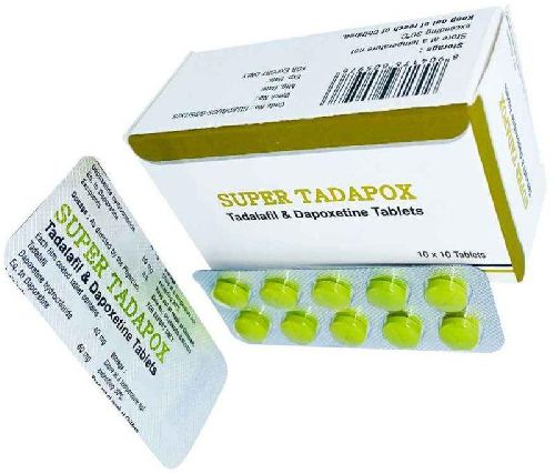 Super Tadapox Tablets, Color : Yellow, Green, Packaging Type : Box