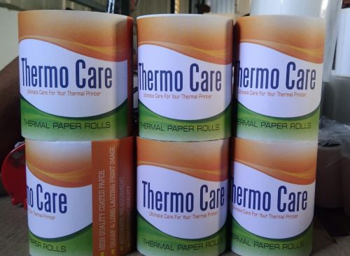 Billing Thermal Paper Roll, Color : Black, Width : 4inch