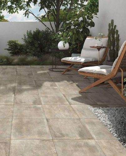 Porcelain Terrace Floor Tile, Brand Name : Artimozz 400x400mm