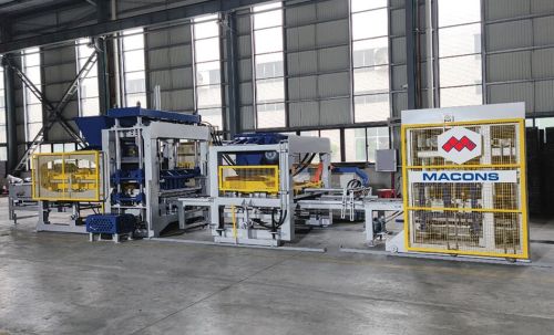 Automatic Concrete Block Making Machine, Voltage : 220V, 380V