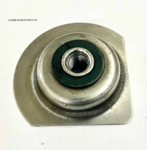 Steel Almirah Bottom Bracket Cup, Color : Silver