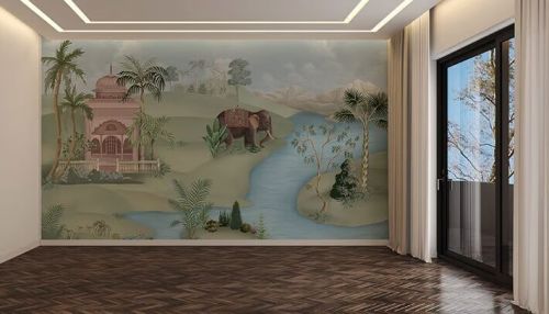 Large-scale Design Wall Murals, Packaging Type : Multicolor