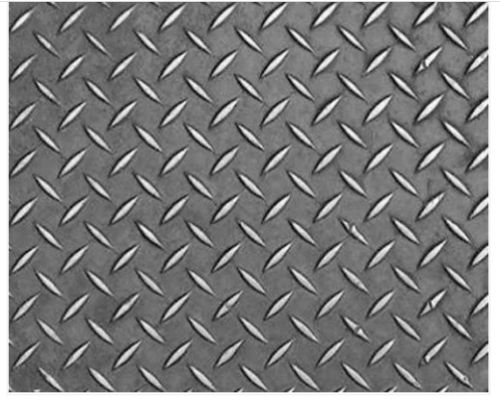 MS Chequered Plate, Shape : Rectangular for Construction